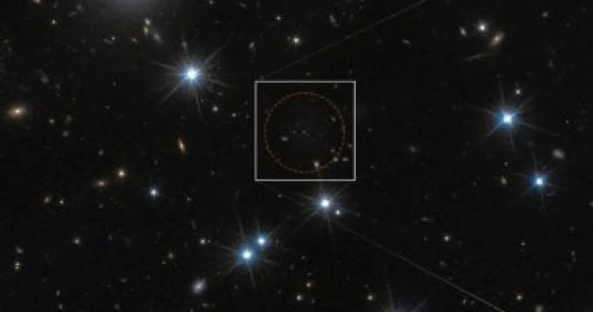 اكتشاف مجرة "شبحية" تقريباً بالكامل من المادة المظلمة بمساعدة هابل وإقليدس