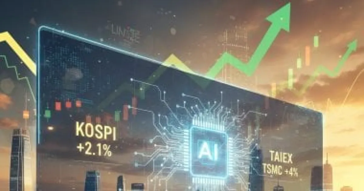 الذكاء الاصطناعي يدفع بورصات آسيا لتسجيل قمم تاريخية جديدة