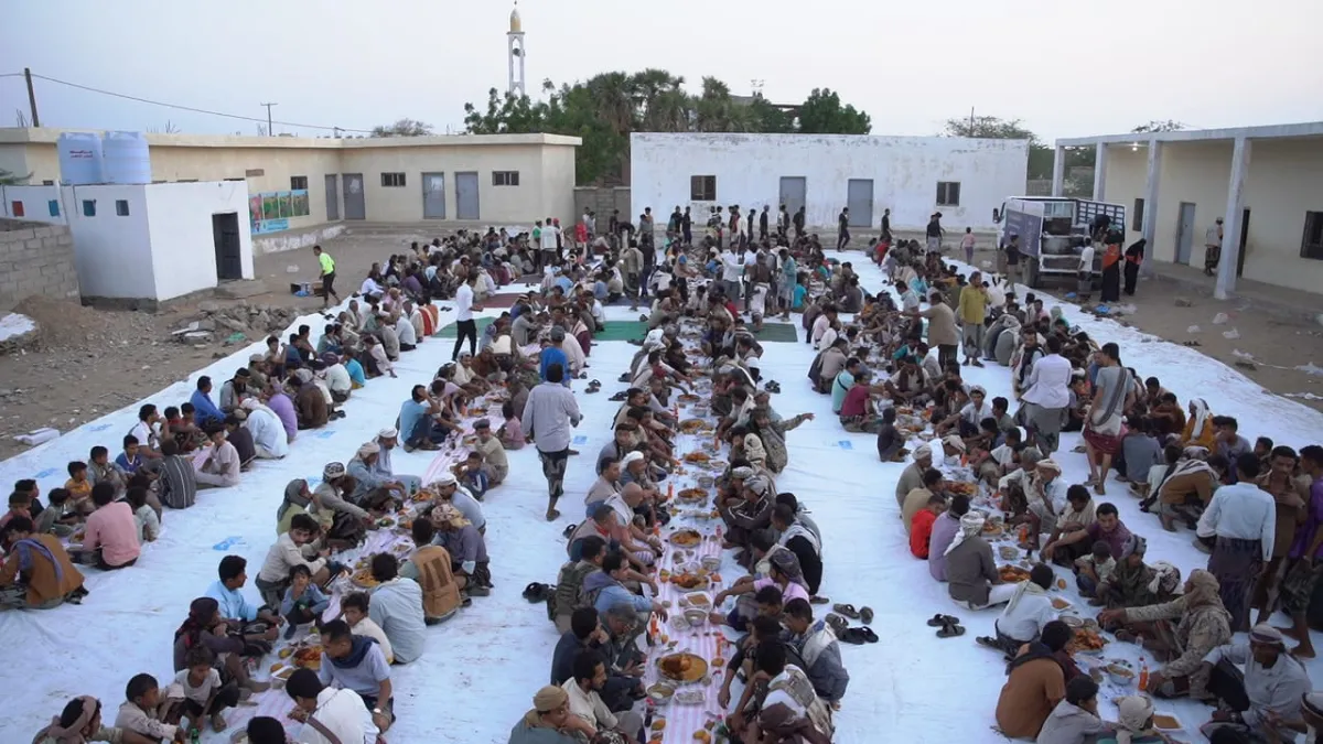 الخلية الإنسانية تواصل دعم مبادرات الإفطار الجماعي بالساحل الغربي