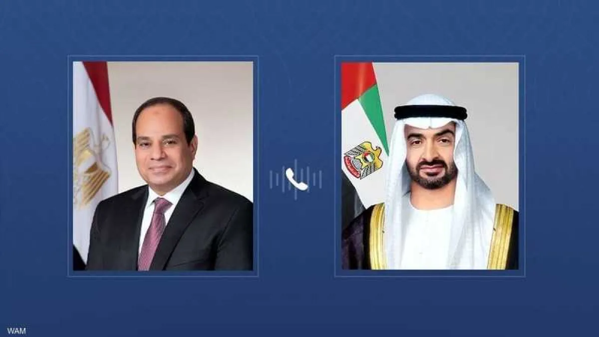 السيسي يؤكد دعم مصر للإمارات والدول الشقيقة