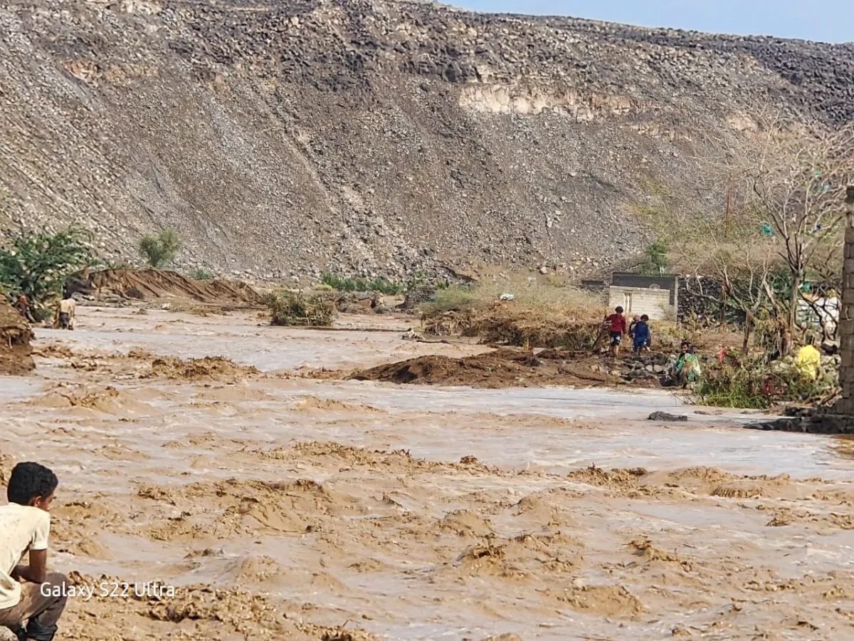 رويترز: "النجيبة" بالمخا أصبحت منطقة منكوبة جراء السيول