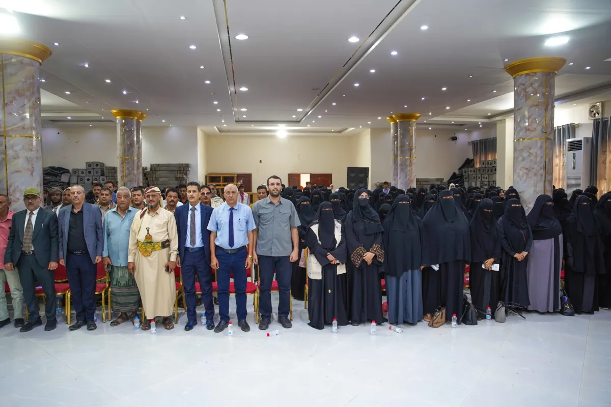 بحضور المسعودي ومحمود.. إشهار مؤسسة فينكس للتنمية وحقوق الإنسان بالمخا