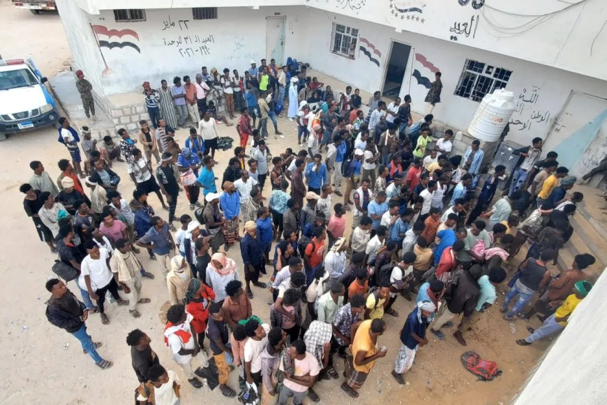 شرطة المهرة: وصول 564 مهاجراً إثيوبياً إلى مديرية شحن