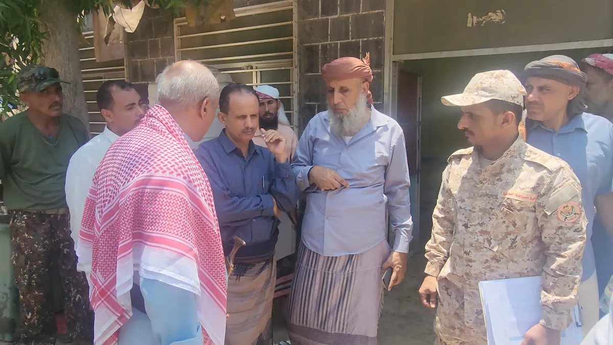 تسلم مستشفى المخا العام مبنى المستشفى الميداني من قوات العمالقة