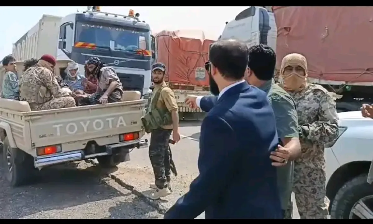 محافظ أبين يقود حملة أمنية تنهي تقطعًا لفرض الجبايات وتضبط المتورطين