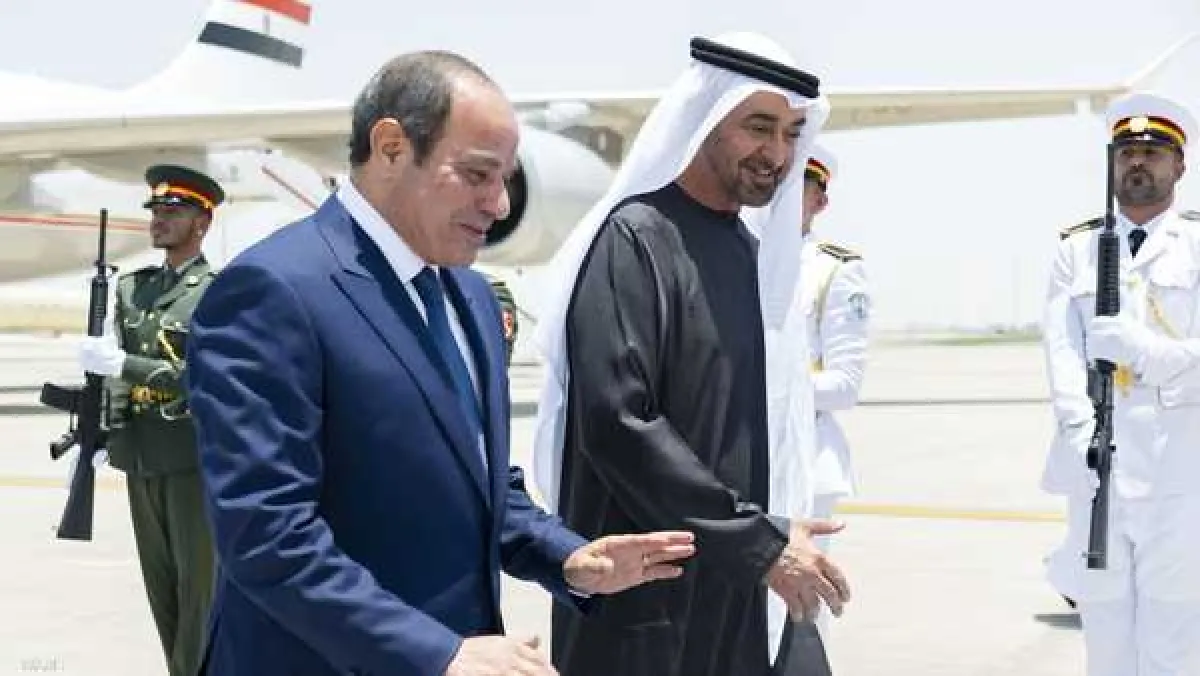 السيسي يجدد دعم بلاده للإمارات ويدين الهجمات الإيرانية على المنشآت المدنية