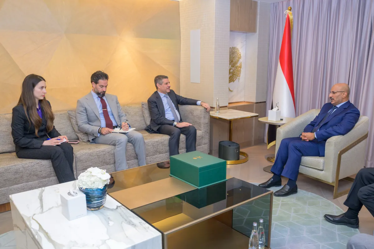 طارق صالح يلتقي السفير الأمريكي لتوديعه مع انتهاء فترة عمله