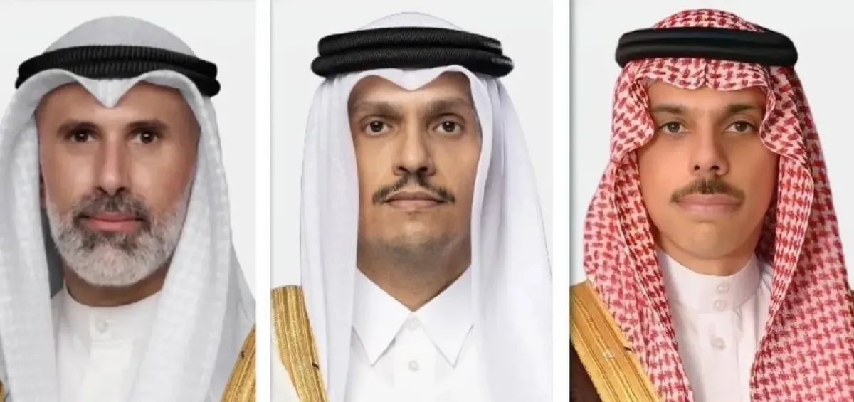 وزيرا خارجية قطر والكويت يدينان الاعتداءات الإيرانية من اليمن والعراق على السعودية
