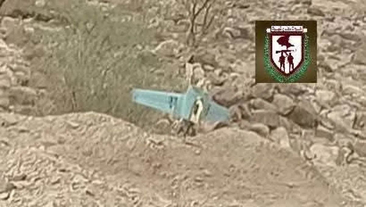 القوات المسلحة تسقط طائرة مسيرة في جبهة شبوة