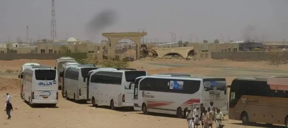 اعتداء حوثي يستهدف صهاريج وقود بمحيط ميناء الوديعة البري