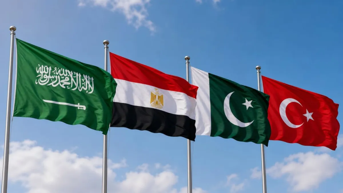 السعودية ومصر وباكستان وتركيا تؤكد أهمية تعزيز التنسيق لمواجهة التحديات الإقليمية