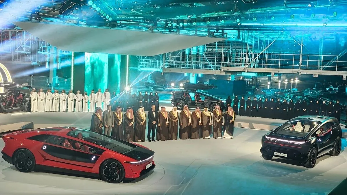 "سير" تكشف عن سياراتها الكهربائية بتوجيهات ولي العهد