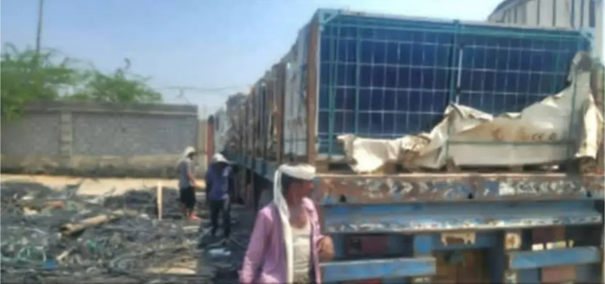 امتدادًا لعمليات نهب واسعة طالت مشاريع خدمية في الساحل الغربي.. الحوثيون ينهبون آليات حكومية وشاحنات تجارية من ثلاث مديريات بتعز وينقلونها إلى صنعاء